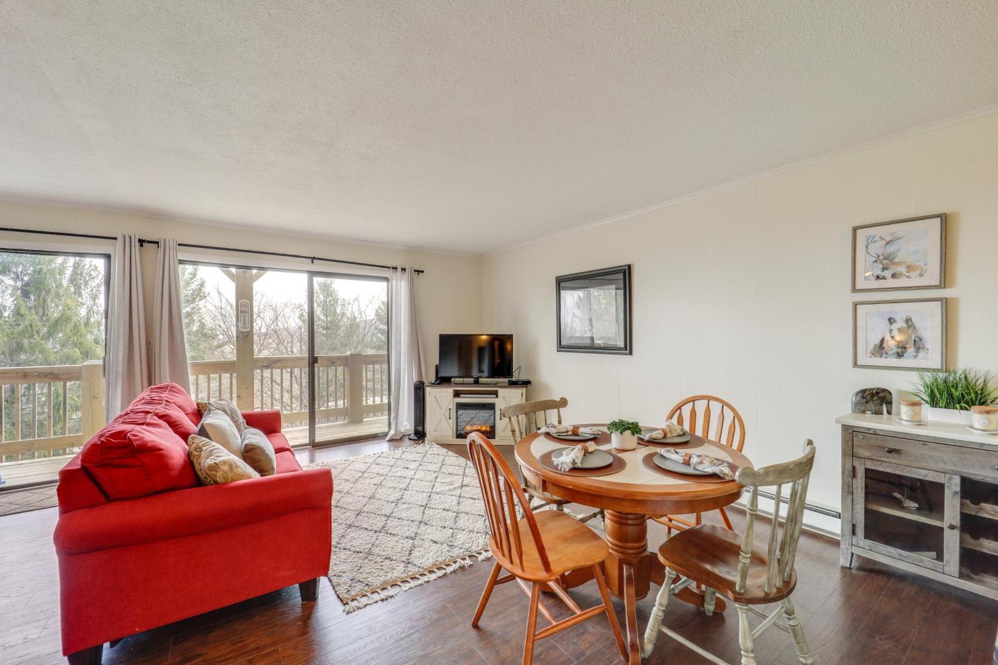 Beech Mountain Studio With Balcony Less Than 1 Mi To Skiing! Esterno foto