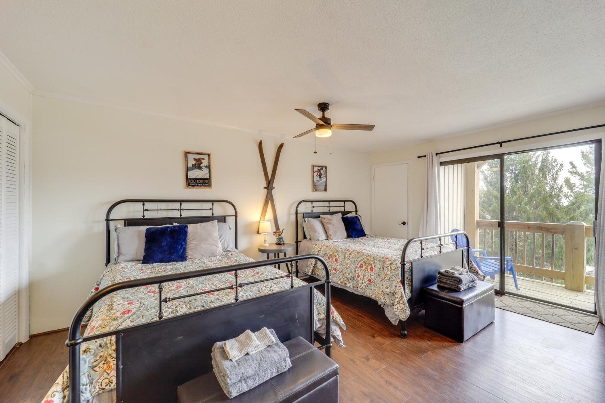 Beech Mountain Studio With Balcony Less Than 1 Mi To Skiing! Esterno foto