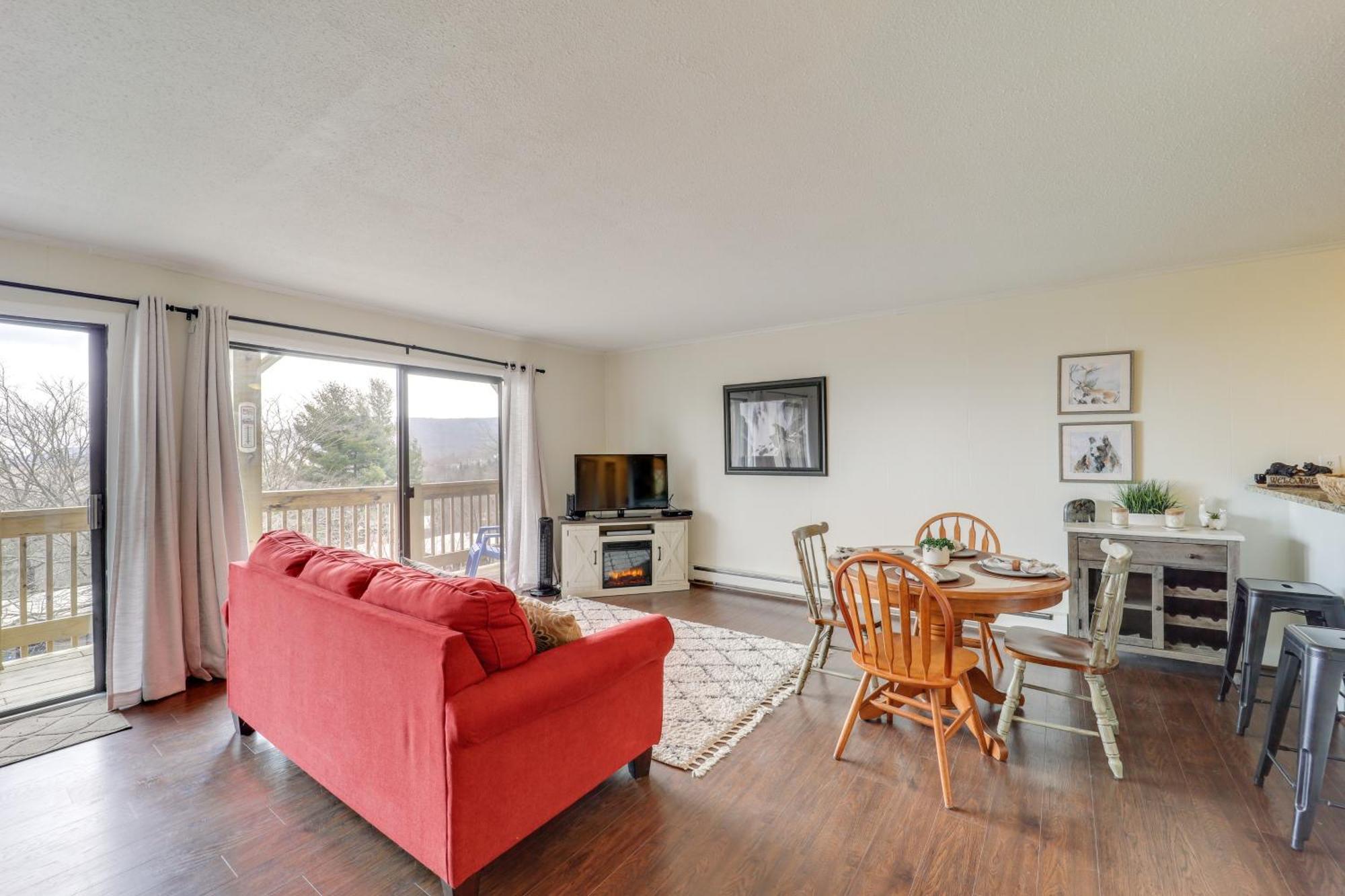 Beech Mountain Studio With Balcony Less Than 1 Mi To Skiing! Esterno foto