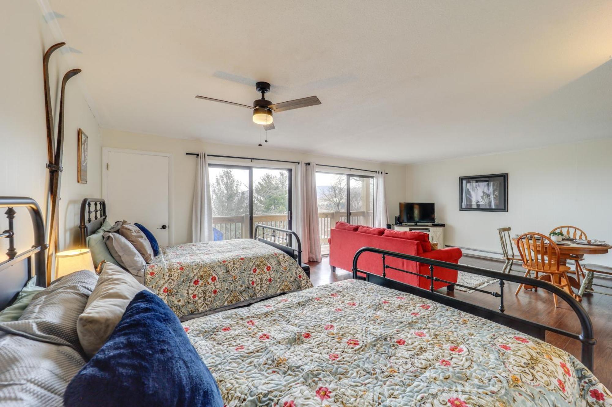 Beech Mountain Studio With Balcony Less Than 1 Mi To Skiing! Esterno foto
