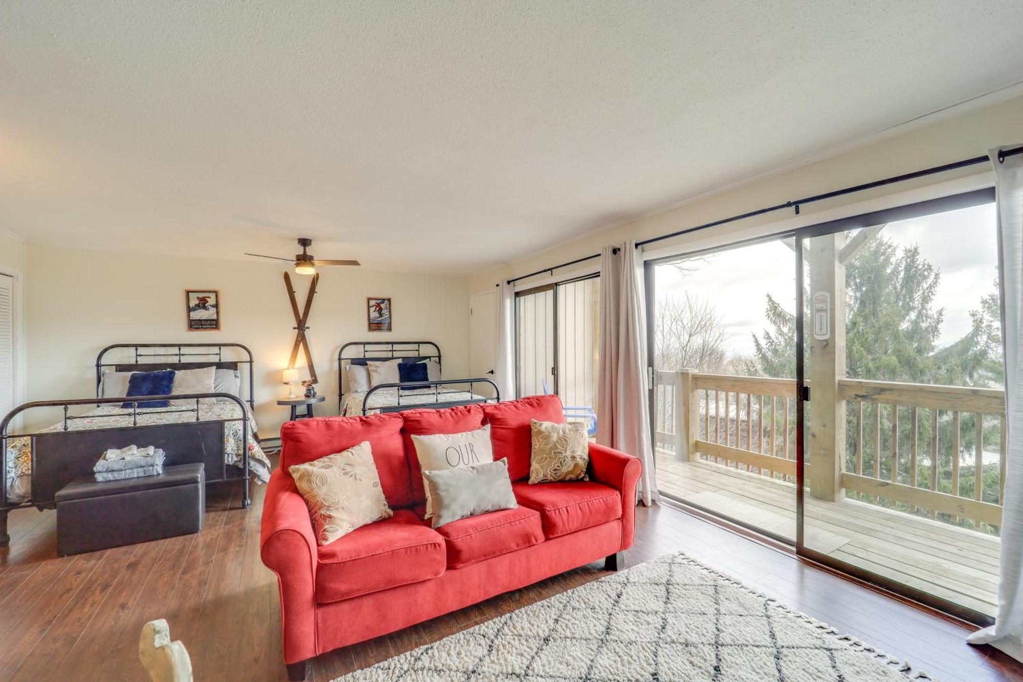Beech Mountain Studio With Balcony Less Than 1 Mi To Skiing! Esterno foto